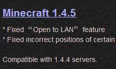 MineCraft1.4.5