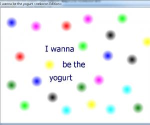I wanna be the yogurt